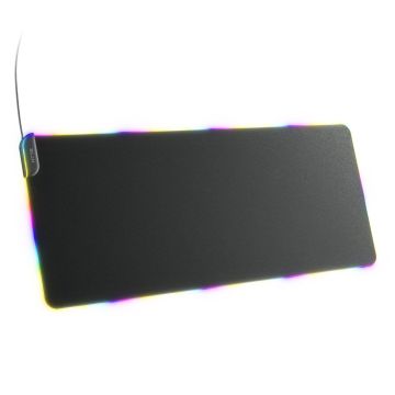 Hyte CNVS Intense Play Mat qRGB Gaming Mousepad - black (MAT-HYTE-CNVS-B)