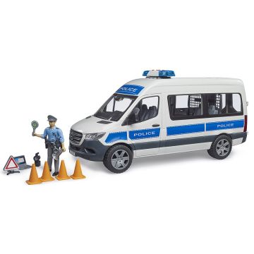 Bruder MB Sprinter Police emergency vehicle with Light & Sound Module (02683)
