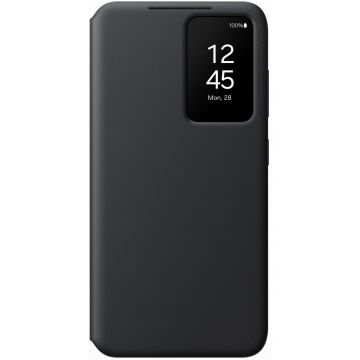 Samsung Smart View Wallet Flip Case for Samsung Galaxy S24 - Black (EF-ZS921CBEGWW)
