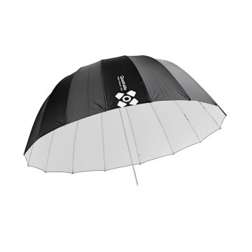 Quadralite Deep Space 130 White Parabolic Umbrella