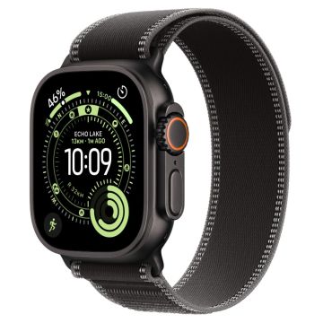 Apple Watch Ultra 3 GPS + Cellular 49mm Black Titanium Black/Charcoal Trail Loop (S/M) MF1D4