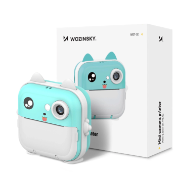 Wozinsky WDT-02 Thermal Printer Camera for Kids Blue