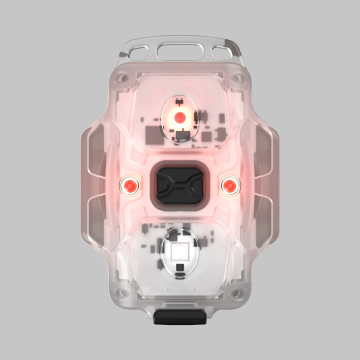 Armytek Crystal Pro Grey White & Red (F07101G)