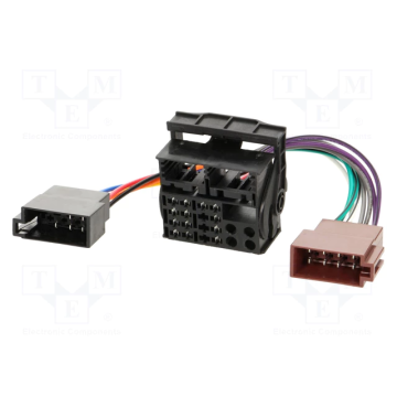 4Carmedia ZRS-96 Connector for radio ISO BMW, Land Rover, PIN 16
