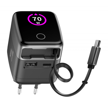 Newell GaN 70 W TFT Charger With Cable EU