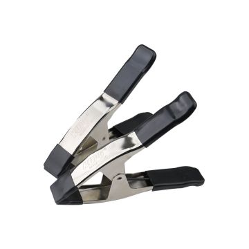 Kupo KCP-359-BK 9in Steel Spring A Clamp - Black (Set of 2)
