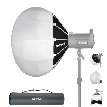 Neewer NS65L 65cm Quick Release Lantern Softbox with Fabric Barn Doors