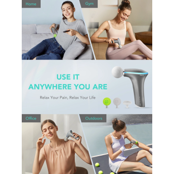 SKG F5-EN Massage Gun for the Whole Body Gray