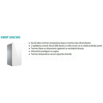 Bosch Karstā Ūdens Tvertne SWDP 200-2 O 2 C (7716842685)