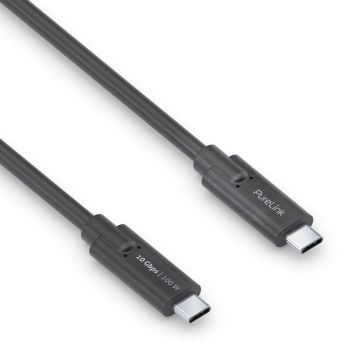 PureLink USB C to USB C cable 31 Gen 2 5A 10G DP Alt Mode iSeries black (IS2511-010)