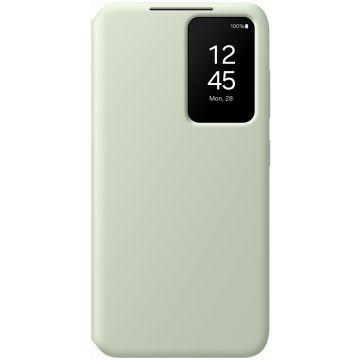 Samsung Smart View Wallet Case with Flap for Samsung Galaxy S24+ - Light Green (EF-ZS926CGEGWW)