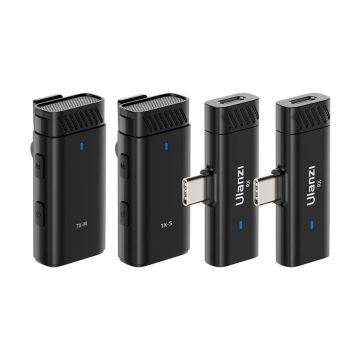 Ulanzi HM2301 Dual Transmitter Multi-Device Wireless Microphone