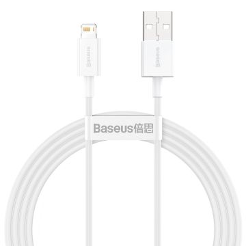 Baseus Superior Series Cable USB to Lightning 2.4A 1.5m White (CALYS-B02)