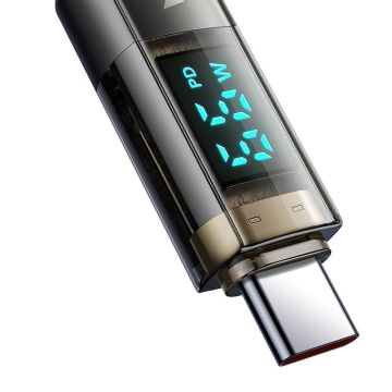 Mcdodo CA-3610 USB-C to USB-C cable auto power-off PD 100W 1.2m Black