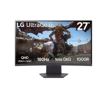 LG 27GS60QX-B 27-inch UltraGear QHD VA 180Hz 1ms AMD FreeSync