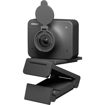 OBSBOT Meet - AI-Controlled Webcam 1080P 60FPS, Full HD Webcam with AI Car Frame