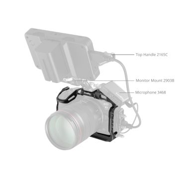 SmallRig 4975 Black Mamba Cage for Canon EOS R5 Mark II