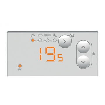 Atlantic F120 Design 500W Elektriskais Konvektors (002470)