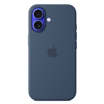 Apple iPhone 16 Silicone Case with MagSafe Denim MYY23