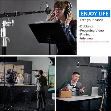 Neewer CM-NA-1 Microphone Boompole Holder