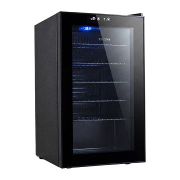 Euhomy BR001-89 70L beverage display refrigerator (black)