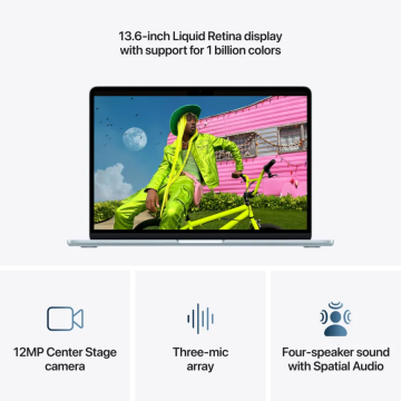 Apple MacBook Air 13" M5 10 CPU 10 GPU 16GB 1TB Sky Blue INT MDHJ4