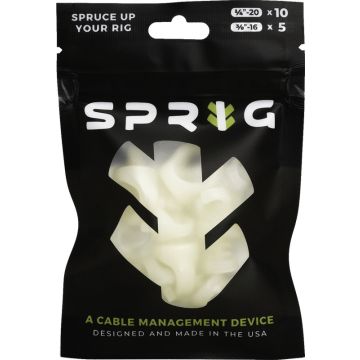 Sprig Glow in the dark Value pack 10x 1/4 Sprigs + 5x 3/8 Big Sprigs