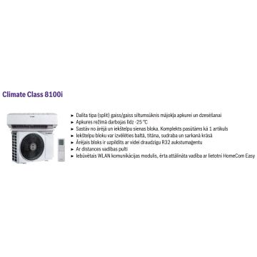 Bosch Climate CLC8101i-Set 65 HET Kondicionieris/Siltumsūknis (7733701680)