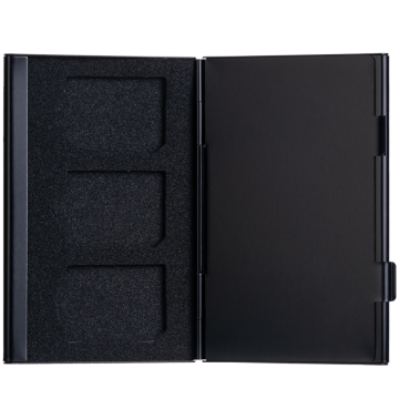 Genesis Gear Card Storage Box 6SD Black Color