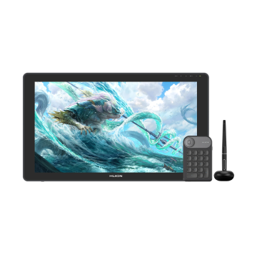 Huion Kamvas Pro 24 (4K), 589.2 mm x 364 mm x 22.7 mm