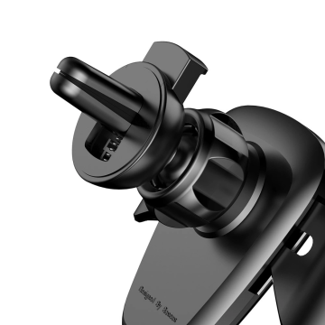 Baseus Gravity Car Mount gravity air vent car holder for 4-6" phone black (SUYL-01)