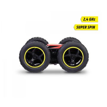 Dickie Toys Flippy Remote Control Car, Rotation and Flip Function, with Remote Control (201104001)