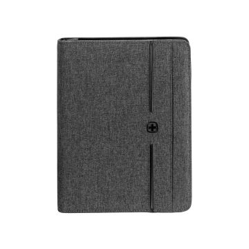 Wenger Affiliate Writing Folder with Ring Binder and Tablet Compartment gray (601360)