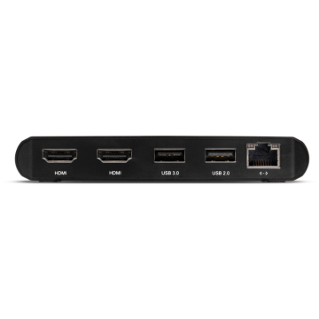OWC Dock Thunderbolt 3 mini-Dock - 5 Port, 2 x HDMI, feat. 2 x HDMI 4K60, USB 3, USB 2, 1GB Network