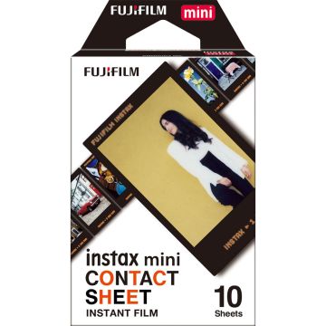 Fujifilm Instax Mini 1x10 Contact Sheet