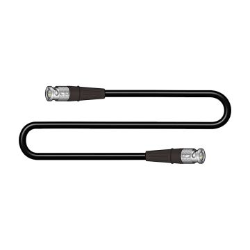 Canare L-4.5CHWS Flexible 4K UHD, 12G-SDI Cable, BNC-BNC 1m CV-45W-M/M-BLK-1