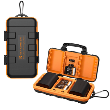 K&F Concept Battery & Card Case for Memory Cards and Batteries