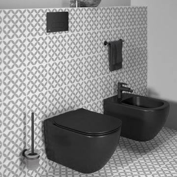 Ideal Standard Oleas M2 Mehāniskā Skalošanas Poga, Matēta Melna (R0115A6)