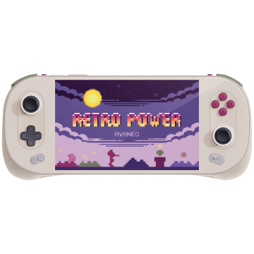 Ayaneo 2S Handheld Console - 32 GB LPDDR5X, 2 TB SSD, Retro Power (2S (8840U 32/2048) RP)