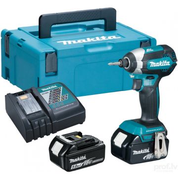 Makita DTD153Z + 2x 18V 5.0Ah Batteries + DC18RC Charger