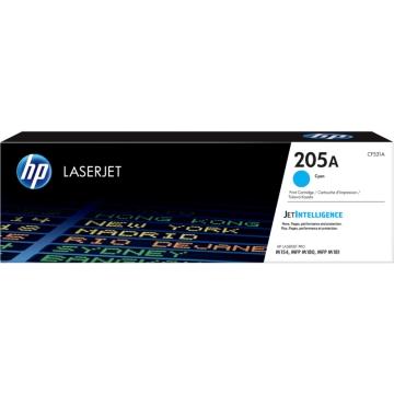 Hewlett Packard HP 205A Cyan Original LaserJet Toner Cartridge (900 pages)