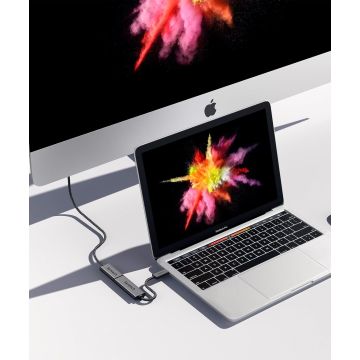 Syntech USB C to HDMI Adapter, Thunderbolt 3 to HDMI Adapter, Compatible with smartphones, tablets and laptops (Mark10)