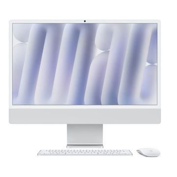 Apple iMac 24 Nano Apple M4 10C CPU, 10C GPU 24GB RAM 512GB SSD Trackpad, Keyboard with Touch ID Silver (Spec. conf.)