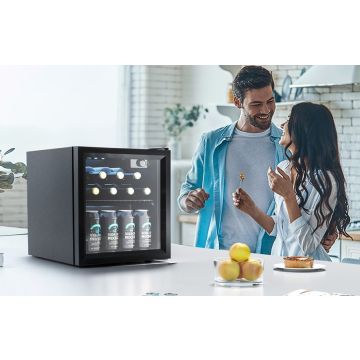 Euhomy BR001-55 37L beverage display cooler (black)