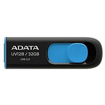 ADATA UV128 32GB USB 3.1 Flash Drive Blue (AUV128-32G-RBE)