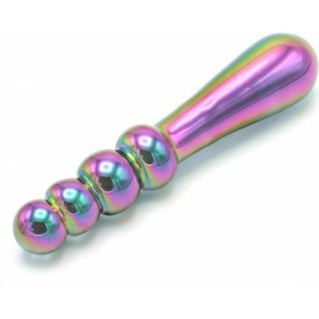 Kiotos Glass Dildo Beads - Rainbow