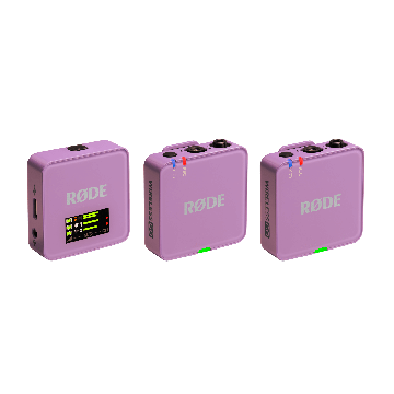 Rode Wireless GO III (Gen 3) Compact Wireless Microphone System Lilac (WIGOGEN3PUR)